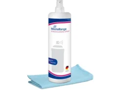 MediaRange Reinigungsspray und Tuch 250 ml