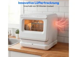 Medion LIFE Mini-Geschirrspüler DWT30 Weiss
