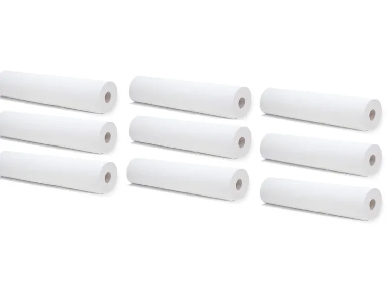 Meditrade Liegenabdeckung Ärztekrepp weiss, 50 cm 9 Rollen