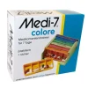 Medi 7 Wochenpillenspender Medi-7 mit 4 Fächern pro Tag bunt DE