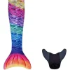 Meili Meerjungfrau-Flosse Rainbow XS