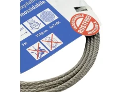 Meister Seil Edelstahldraht 2.5 mm / 5 m