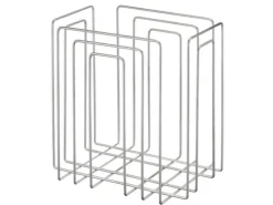 MERLO|T Zeitungsständer A4 Silber