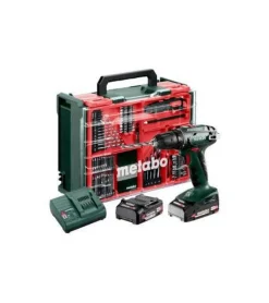 Metabo Akku-Bohrschrauber BS 18 2 x 2.0 Ah