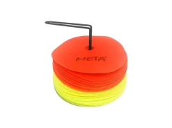 Meta-tu-Victoria Markierhütchen flach Orange/Gelb