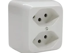 Mica AP-Steckdosen 2x T13