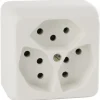 Mica AP-Steckdosen 3x T13
