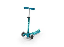 Micro Mobility Kickboard Mini Micro Deluxe  Aqua (LED)
