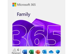 Microsoft 365 Family Box, 6 User, Deutsch