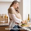 momcozy Babytragetuch LBR Braun
