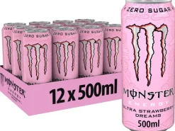 Monster Energy Drink Strawberry Dreams 12 x 0.5 l