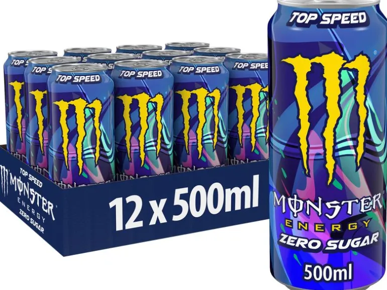 Monster Energy Drink Top Speed Zero 12 x 0.5 l