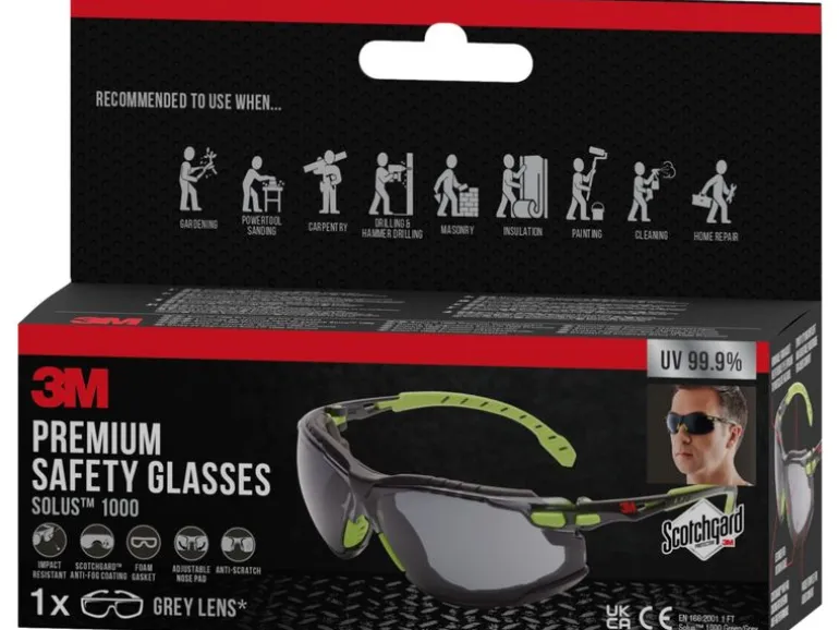 3M Schutzbrille Solus 1000 transparent