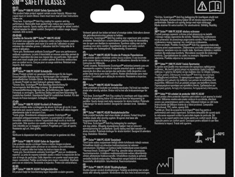 3M Schutzbrille Solus 1000 transparent