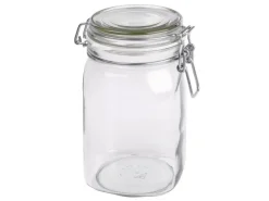 Mäser Einmachglas mit Deckel 1.05 Liter 1050 ml, 6 Stück