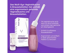 Multi Gyn Vaginaldusche + Brausetablette 1 Set