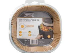 Nerthus Quadratisches Backpapier für Airfryer 100 Stück
