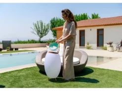 new Garden Beleuchtetes Flaschenregal mit Lautsprecher Apolo 70