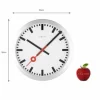 NeXtime Wanduhr Station Ø 35 cm Weiss