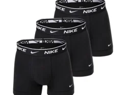 NIKE Boxershorts 3 Pack Trunk L, black