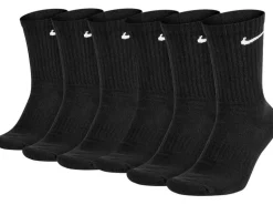 NIKE Nike Cushioned Training Crew Sock 6-Pack 38 - 42, Schwarz