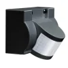 NIKO PIR Bewegungsmelder Swiss Garde 2100 IR IP55, Schwarz