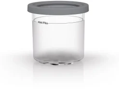 Ninja Behälter mit Deckel 0.47 l, Transparent/Grau