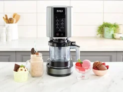 Ninja Creami Eismaschine NC302CH 0.473 l, Schwarz/Grau