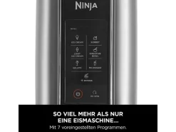 Ninja Creami Eismaschine NC302CH 0.473 l, Schwarz/Grau