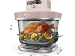 Ninja Crispi Pro 7-in-1 Glas-Air-Fryer Rosa