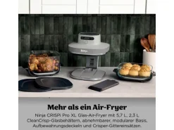 Ninja Crispi Pro 7-in-1 Glas-Air-Fryer Beige