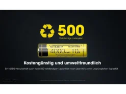 Nitecore Akku NL1840HP 4000 mAh