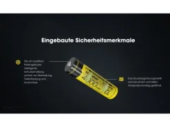 Nitecore Akku NL1840HP 4000 mAh