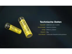 Nitecore Akku NL1840HP 4000 mAh