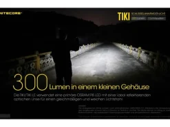 Nitecore Taschenlampe Tiki 300 Lumen