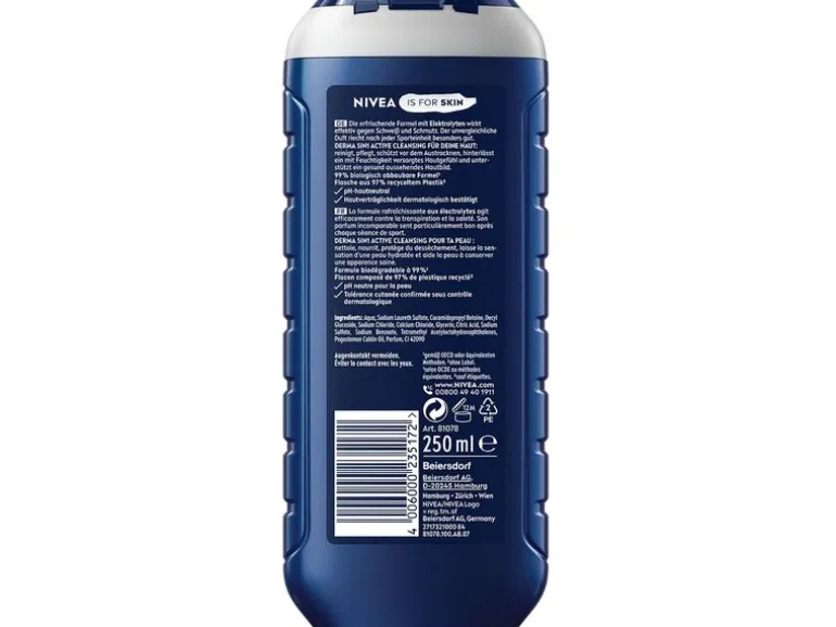 NIVEA MEN Pflegedusche Men Fresh Sport 250 ml