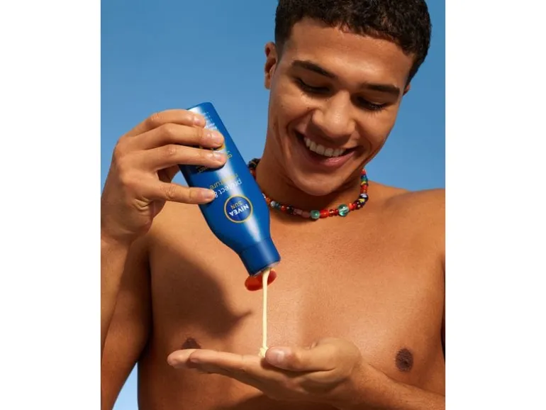 NIVEA SUN Sonnenmilch Protect & Moisture LSF 50+ 200 ml