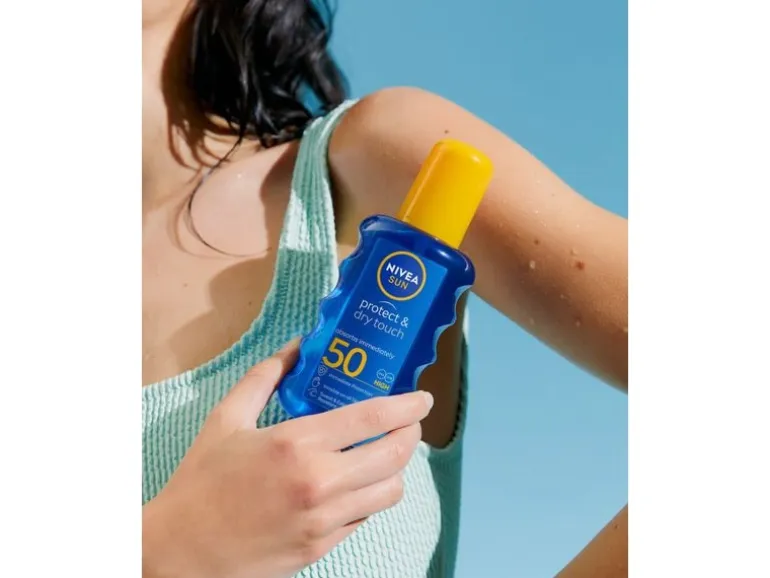 NIVEA SUN Sonnenspray Protect & Dry Touch LSF 50 200 ml