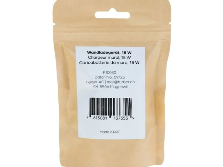 Nize USB-Wandladegerät Single USB-A 18 W, Weiss