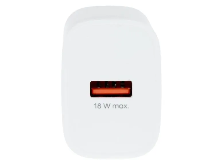 Nize USB-Wandladegerät Single USB-A 18 W, Weiss