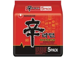 Nongshim Nudelsuppe Shin Ramyun 5 x 120 g