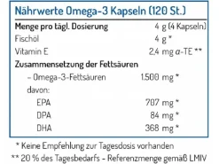 Norsan Omega-3 Fischöl Kapseln 120 Stück