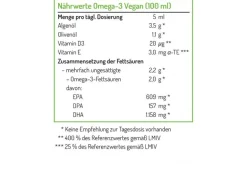 Norsan Omega-3 vegan Algenöl 100 ml