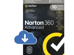 Norton 360 Advanced ESD, 10 Device, 1 Jahr, 200GB Cloud Speicher