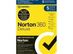 Norton 360 Deluxe + AntiTrack Bundle Box, 5 Dev., 1yr, 50GB Cloud
