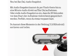 Nothing Ear True Wireless In-Ear-Kopfhörer Ear (3a) Weiss
