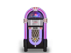 Noxon Musik-System Jukebox 1 Schwarz/Silber/Mehrfarbig