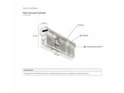 NUKI Universal Cylinder EU Grau