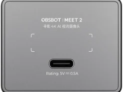 Obsbot USB Kamera Meet 2 AI Powered, 4K 30 fps, Space Grey