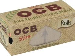 OCB Zigarettenpapier Organic Hemp Slim Rolls 400 x 4.4 cm